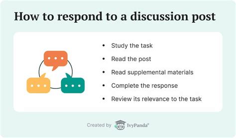 My take on them is that they try and foster this "in a classroom" feel that would naturally occur if you attended in person. . Free discussion board response generator